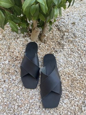 SANDAL LOU WIDE BLACK